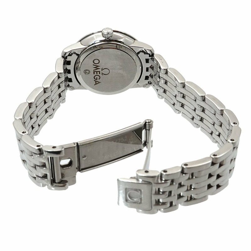 歐米茄碟飛系列 Prestige 424 10 24 60 01 001 女士黑色石英腕錶-4