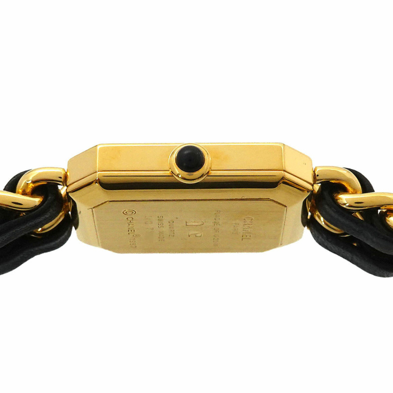 香奈兒 Premiere 女士腕錶，L 碼，H0001，黑金配色，石英機芯-5