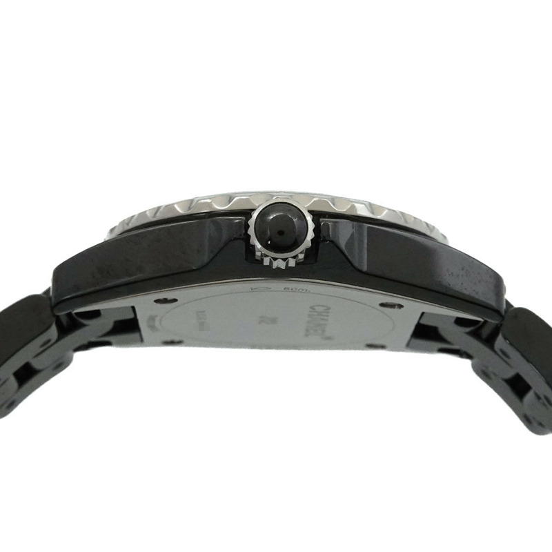 香奈兒 J12 29毫米 H2569 女士腕錶，鑲嵌8顆鑽石，黑色陶瓷錶殼，石英機芯-4