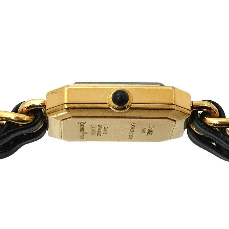 香奈兒 Premiere 女士腕錶，L 碼，H0001，黑金配色，石英機芯-4