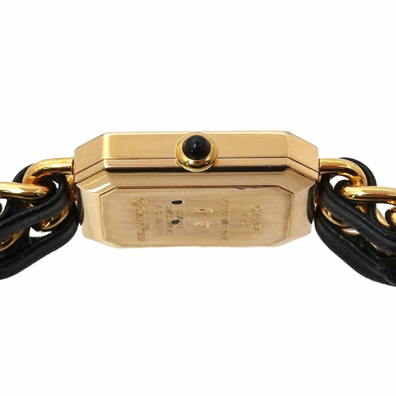 香奈兒 (CHANEL) Premiere 女士腕錶，M 碼，H0001，黑金配色，石英機芯-4