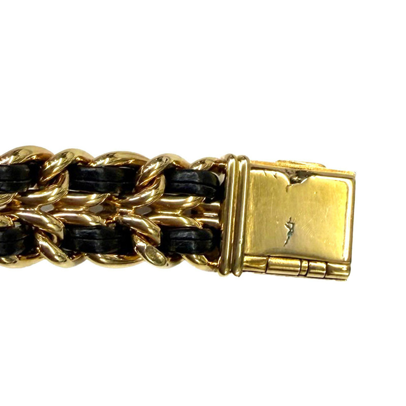 香奈兒 (CHANEL) Premiere 女士腕錶，M 碼，H0001，黑金配色，石英機芯-5