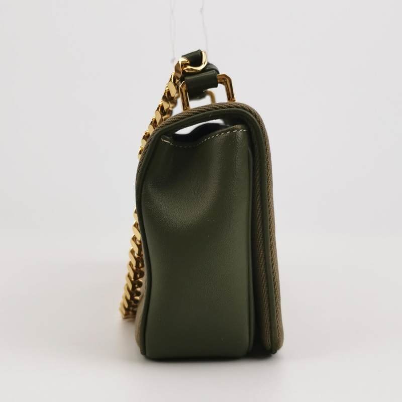 Burberry Lola蘿納包小號羊皮帆布TB標識字母logo斜挎包單肩包-3