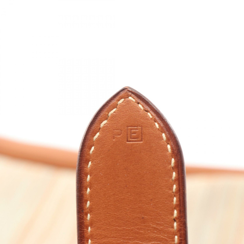 HERMES Trim 35 肩背包 Vibrato Barenia 皮革 灰棕色 Fauve GHW 二手 E-4