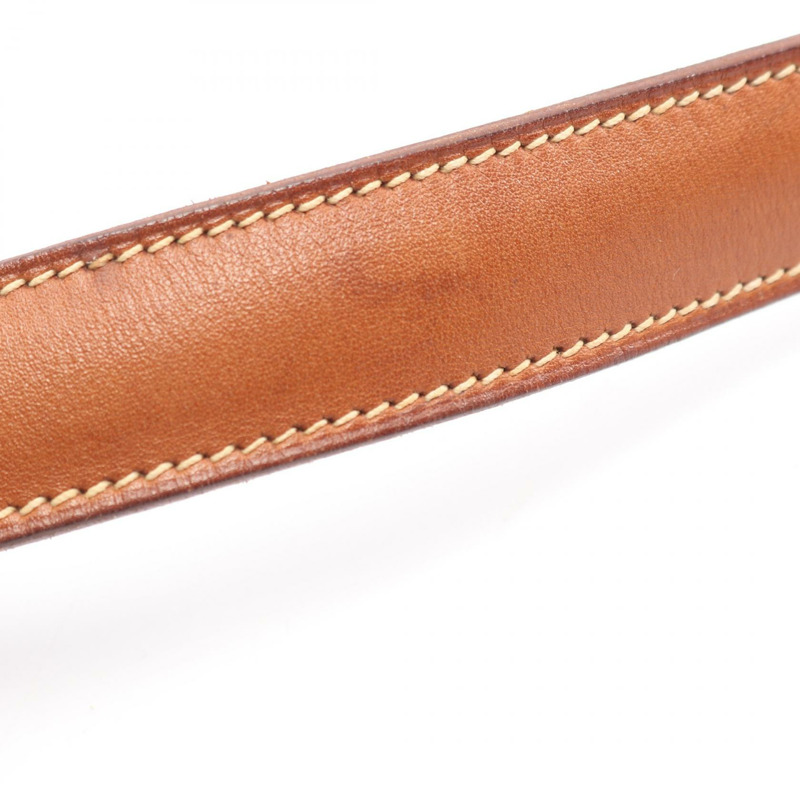 HERMES Trim 35 肩背包 Vibrato Barenia 皮革 灰棕色 Fauve GHW 二手 E-8