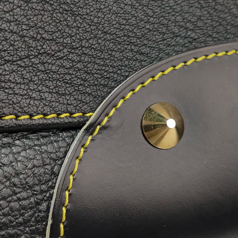 Louis Vuitton(LV)Suhali蘇哈里牛皮羊皮鉚釘手提包-11