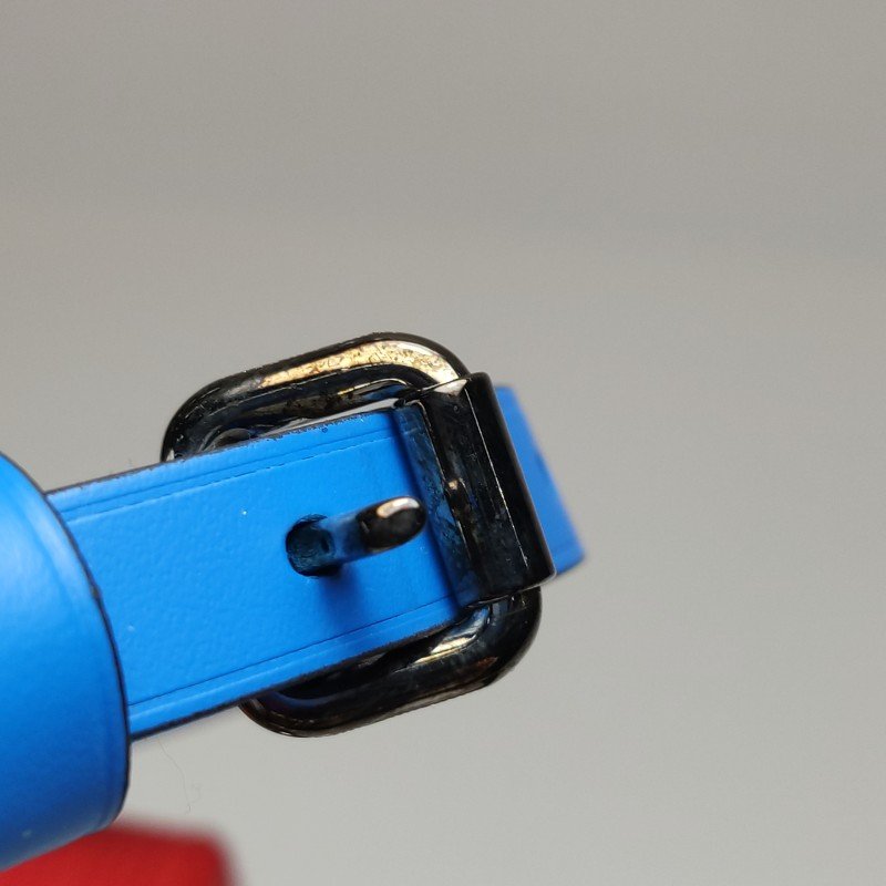 Louis Vuitton(LV)Bleecker牛皮撞色盒子包斜挎包單肩包晶片款-13