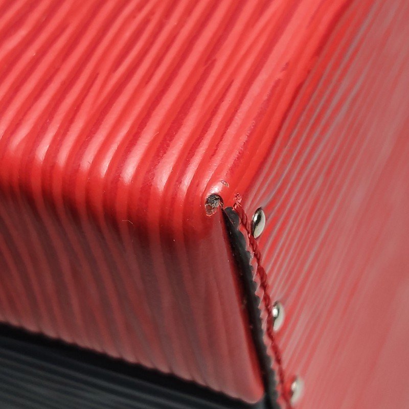 Louis Vuitton(LV)Bleecker牛皮撞色盒子包斜挎包單肩包晶片款-14