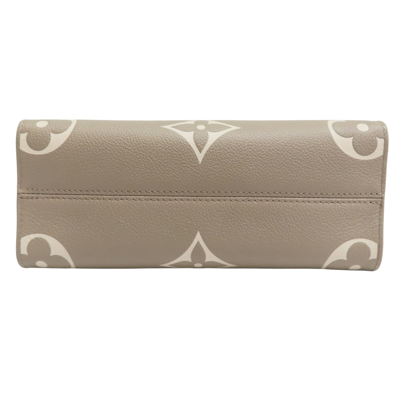 奶灰色 牛皮 OnTheGo PM 兩用包【LOUIS VUITTON LV 路易威登】 M45779-3