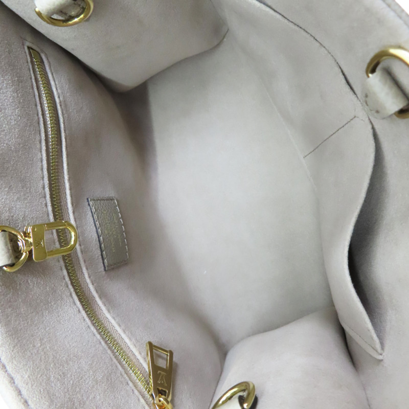 奶灰色 牛皮 OnTheGo PM 兩用包【LOUIS VUITTON LV 路易威登】 M45779-4