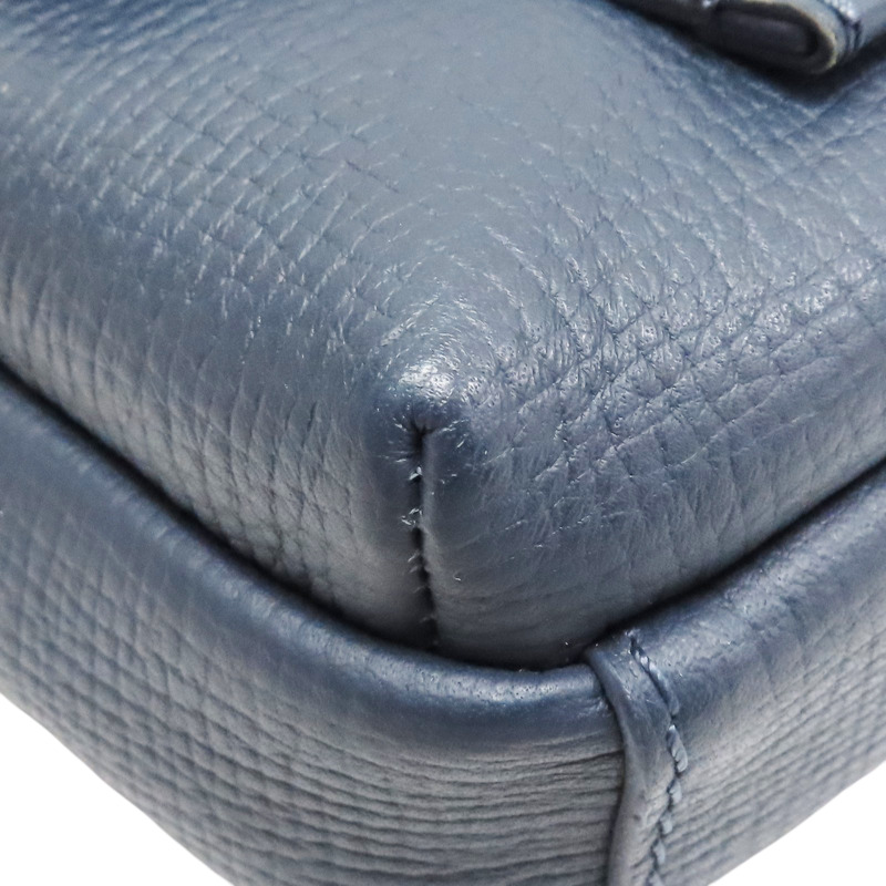 藍色牛皮 單寧布 Nigo聯名限量款 手機包 肩背包【LOUIS VUITTON LV 路易威登】 M81060-8