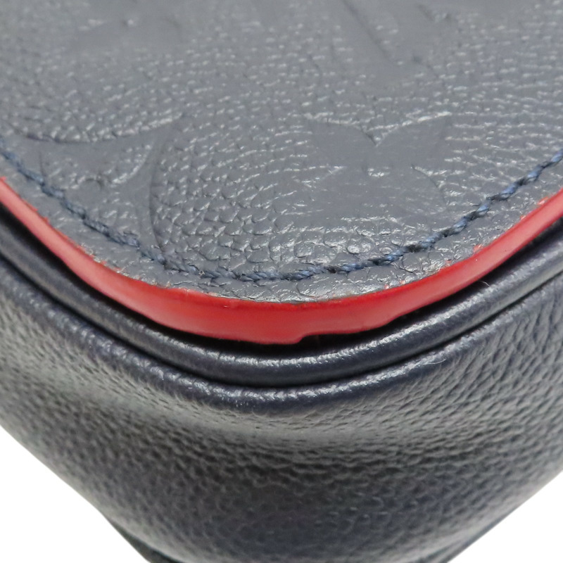 藍色 牛皮壓紋 Pochette Metis MM 肩背包【LOUIS VUITTON LV 路易威登】 M44071-14