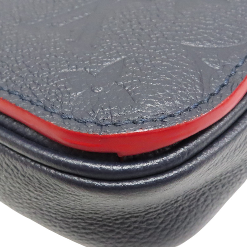 藍色 牛皮壓紋 Pochette Metis MM 肩背包【LOUIS VUITTON LV 路易威登】 M44071-15