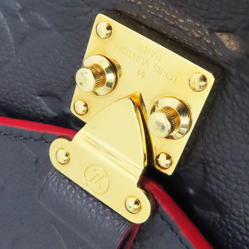 藍色 牛皮壓紋 Pochette Metis MM 肩背包【LOUIS VUITTON LV 路易威登】 M44071-16