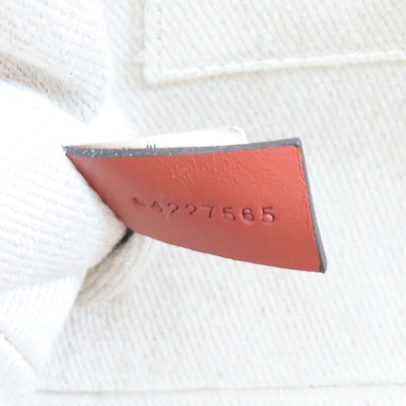 米色帆布 棕色牛皮 Woody Small tote 兩用包【Chloe 克羅伊】 CHC22AS397I269OU-7