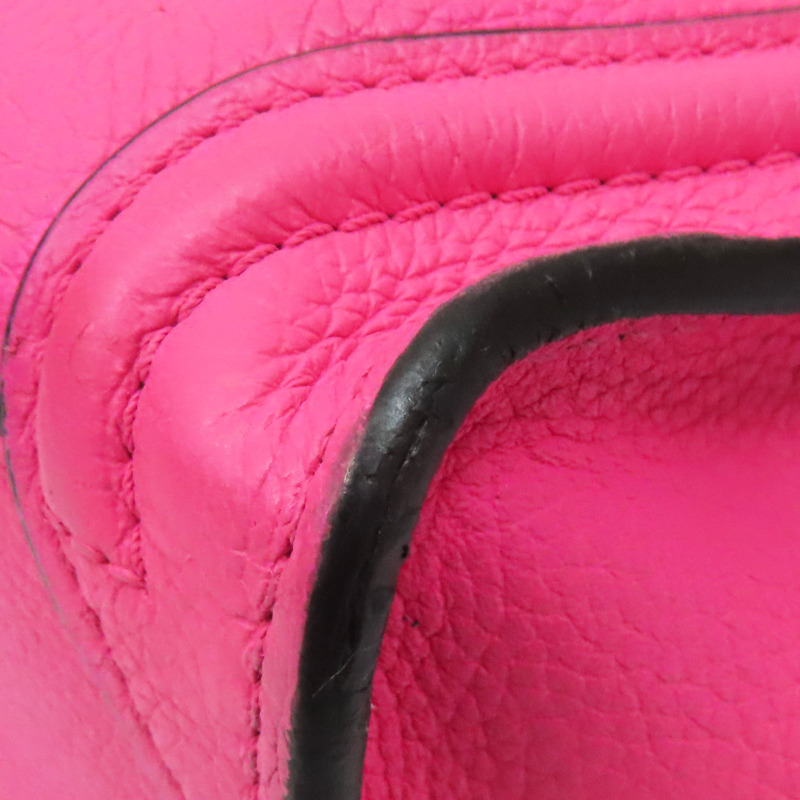 桃紅色 牛皮 Nano Luggage 兩用包【CELINE 賽琳】 189243DRU-13