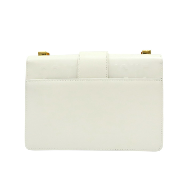 白色 牛皮 30 Montaigne 肩背包【Dior 迪奧 】 M9203UMOS-1