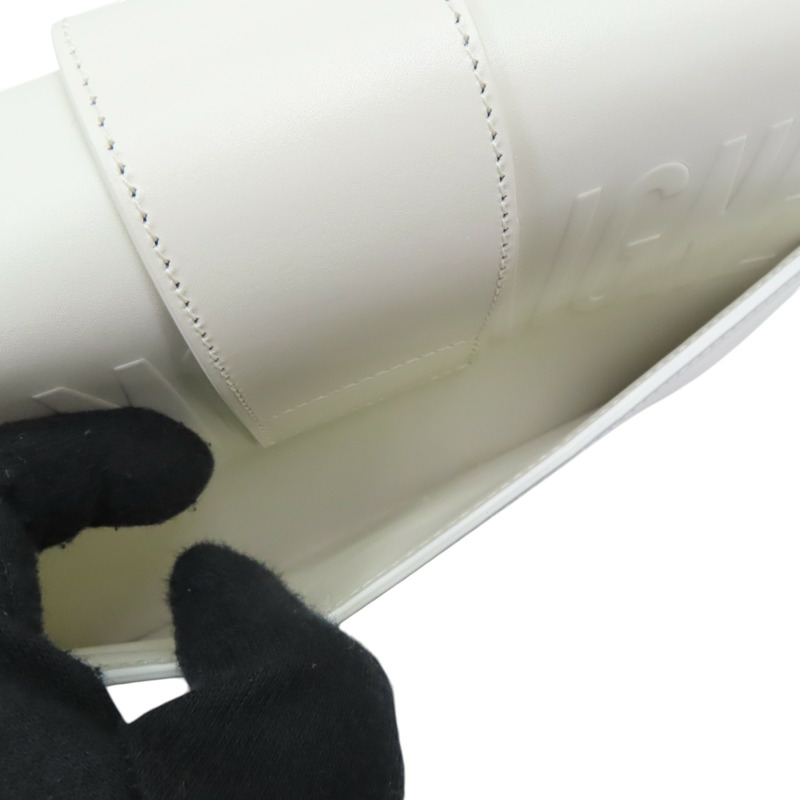 白色 牛皮 30 Montaigne 肩背包【Dior 迪奧 】 M9203UMOS-6