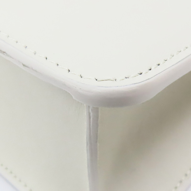 白色 牛皮 30 Montaigne 肩背包【Dior 迪奧 】 M9203UMOS-13