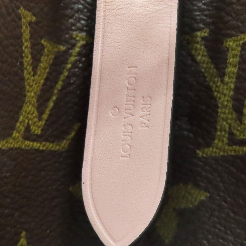 棕色原花帆布 粉色牛皮飾邊 NeoNoe MM 水桶包 兩用包【LOUIS VUITTON LV 路易威登】 M44022-5