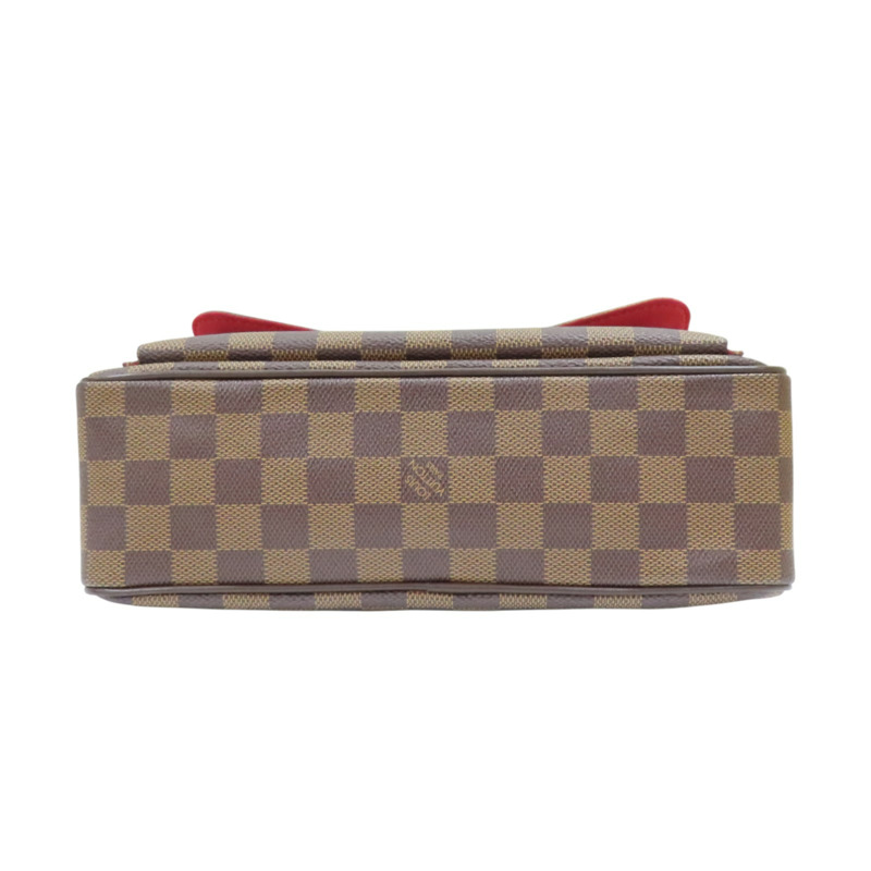 棕色 棋盤格帆布 Ravello GM 肩背包【LOUIS VUITTON LV 路易威登】 N60006-3