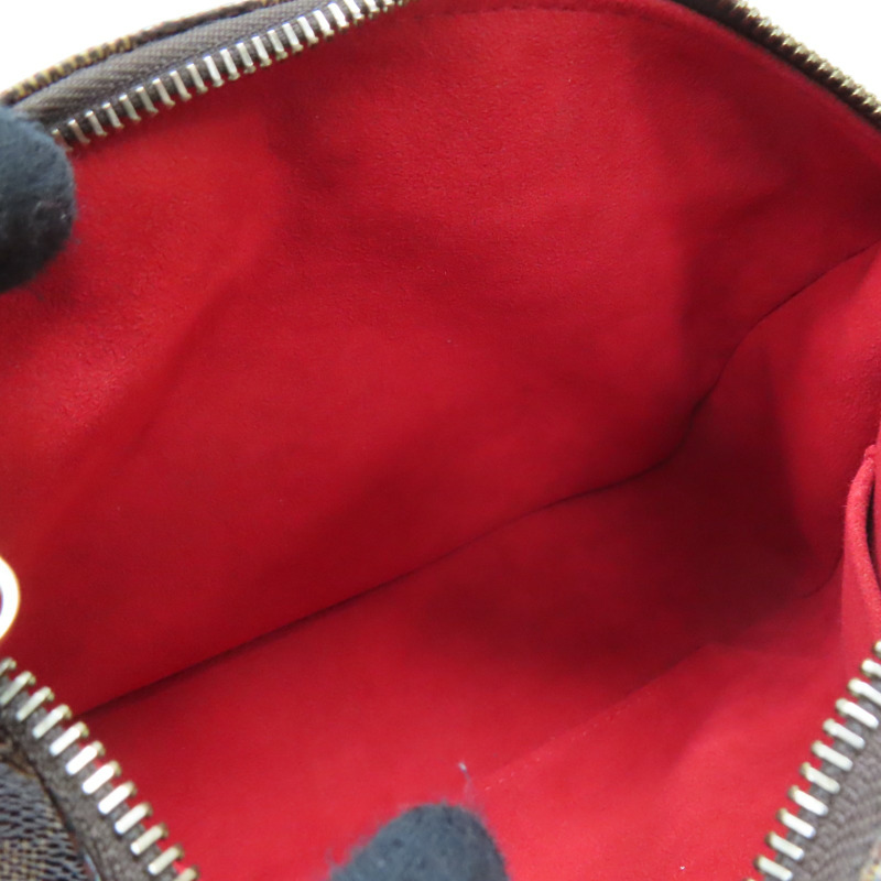 棕色 棋盤格帆布 Ravello GM 肩背包【LOUIS VUITTON LV 路易威登】 N60006-5