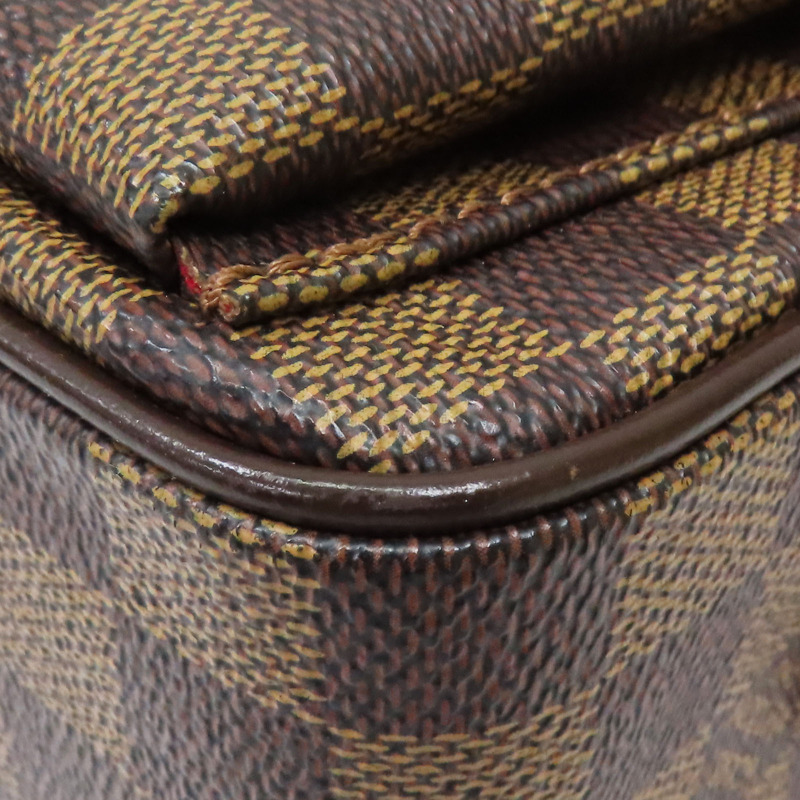 棕色 棋盤格帆布 Ravello GM 肩背包【LOUIS VUITTON LV 路易威登】 N60006-12