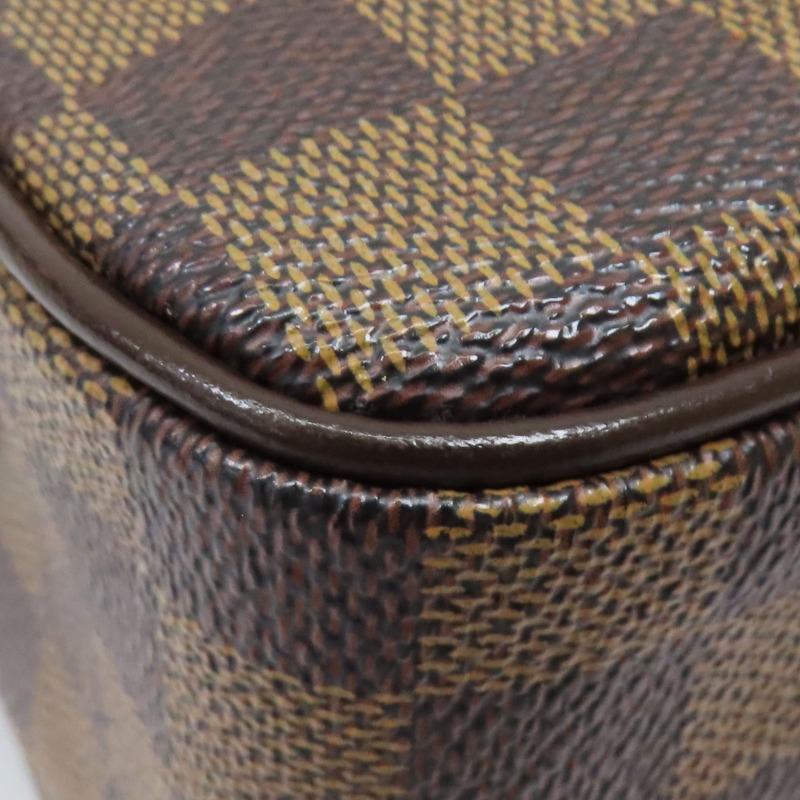 棕色 棋盤格帆布 Ravello GM 肩背包【LOUIS VUITTON LV 路易威登】 N60006-13