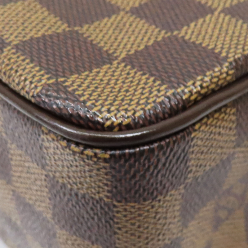棕色 棋盤格帆布 Ravello GM 肩背包【LOUIS VUITTON LV 路易威登】 N60006-14