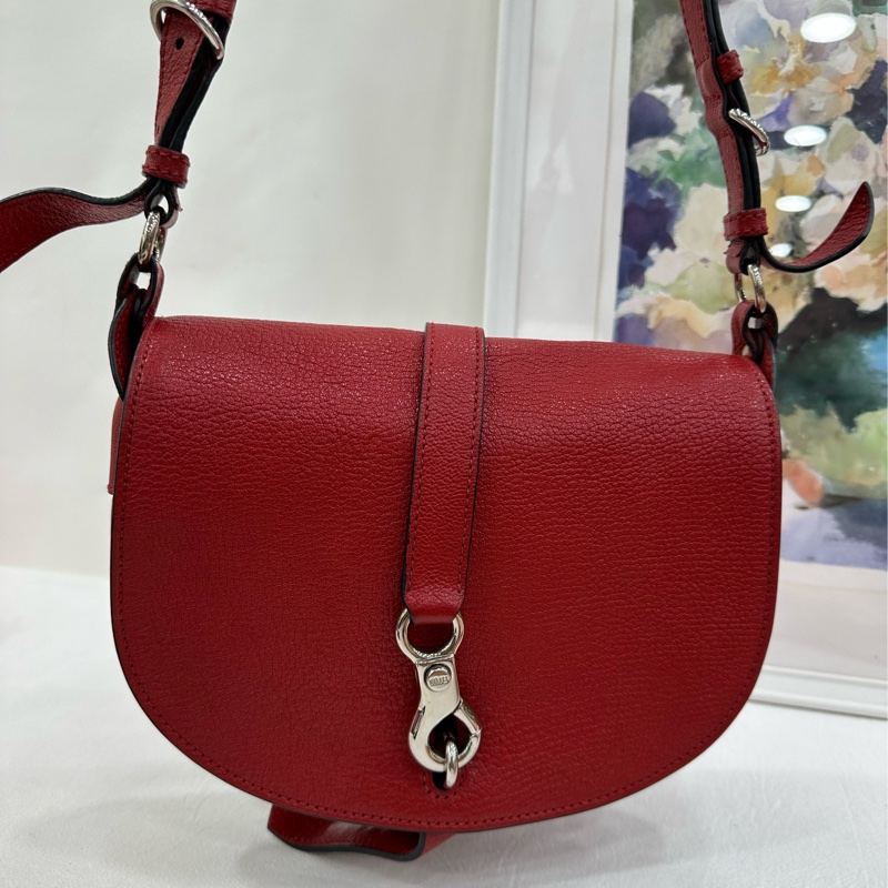 Miu Miu繆繆 紅色斜背包-5