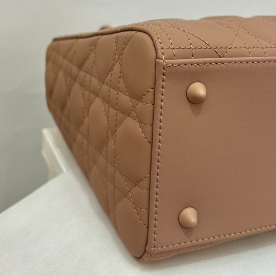 DIOR裸粉色5*5 Lady Dior-5