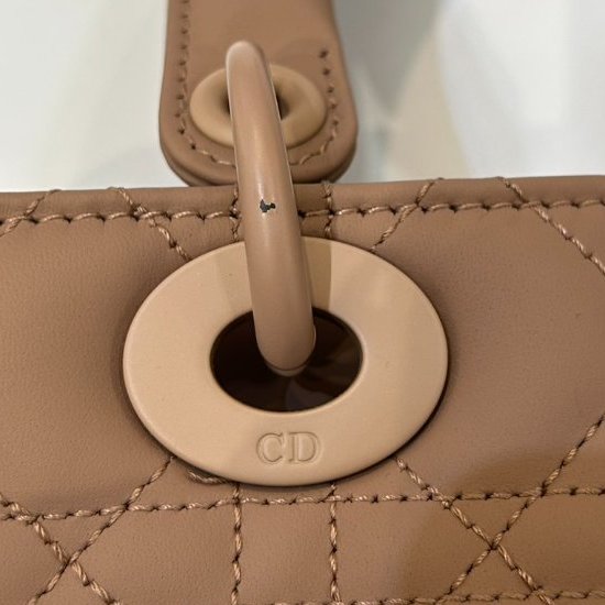 DIOR裸粉色5*5 Lady Dior-11