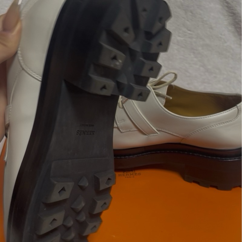 愛馬仕K E L L Y樂福鞋跟鞋-15