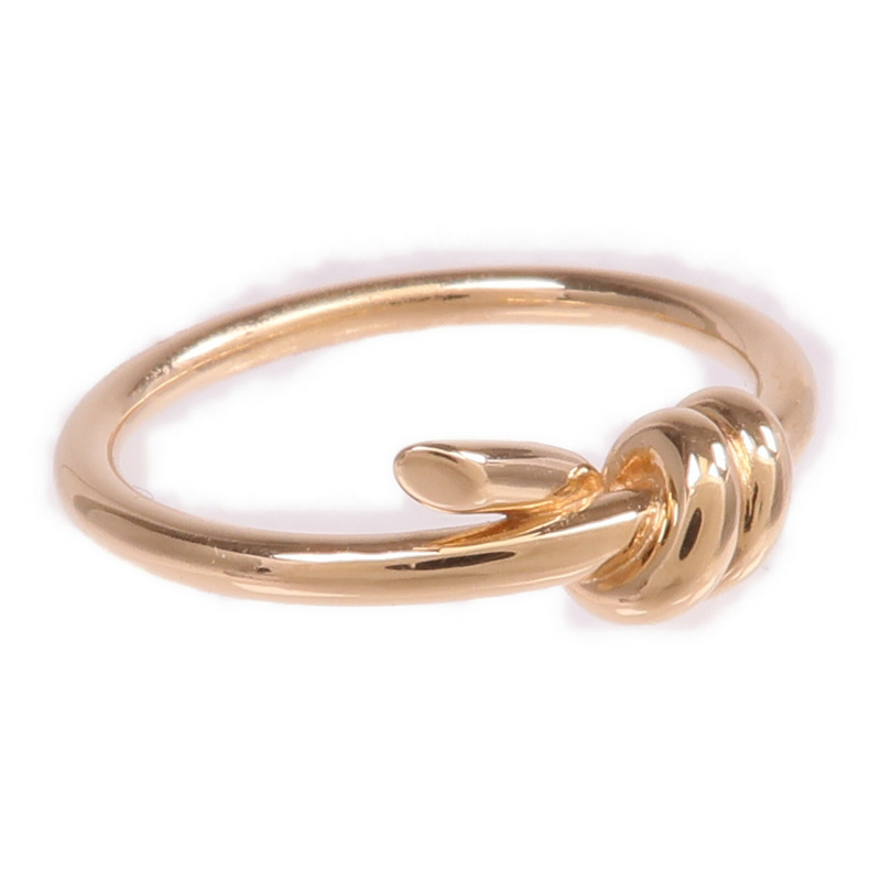TIFFANY＆CO 18K玫瑰金Knot Ring戒指US#6.5-3