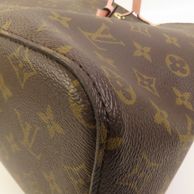LOUIS VUITTON Monogram Empreinte NeoNoe MM金扣肩背袋-12