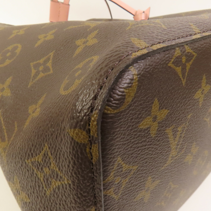 LOUIS VUITTON Monogram Empreinte NeoNoe MM金扣肩背袋-14