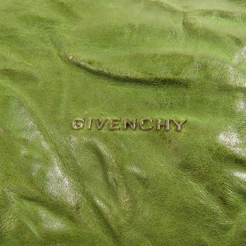 GIVENCHY 羊皮皮革Pandora Medium Shoulder Bag銀扣手挽肩背兩用袋-7