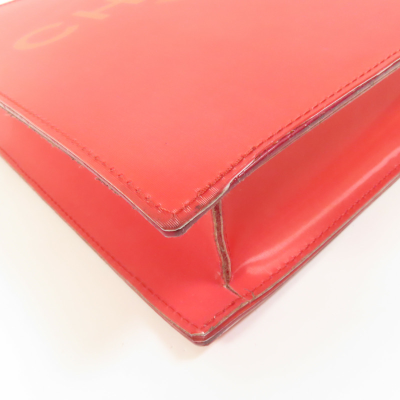 CHANEL PVC Holographic CC銀鏈帶肩背袋-13