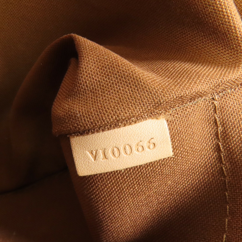 LOUIS VUITTON Monogram Lockit Horizontal Hand Bag金扣手挽袋-8