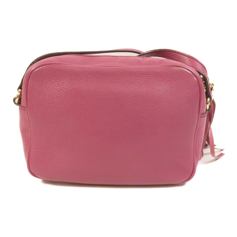 GUCCI 牛皮皮革Soho Disco Bag金扣肩背袋-1