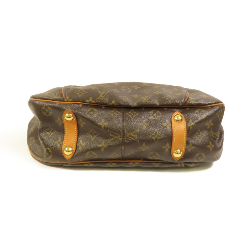 LOUIS VUITTON Monogram Galliera GM金扣手袋-3