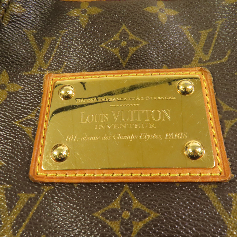 LOUIS VUITTON Monogram Galliera GM金扣手袋-6