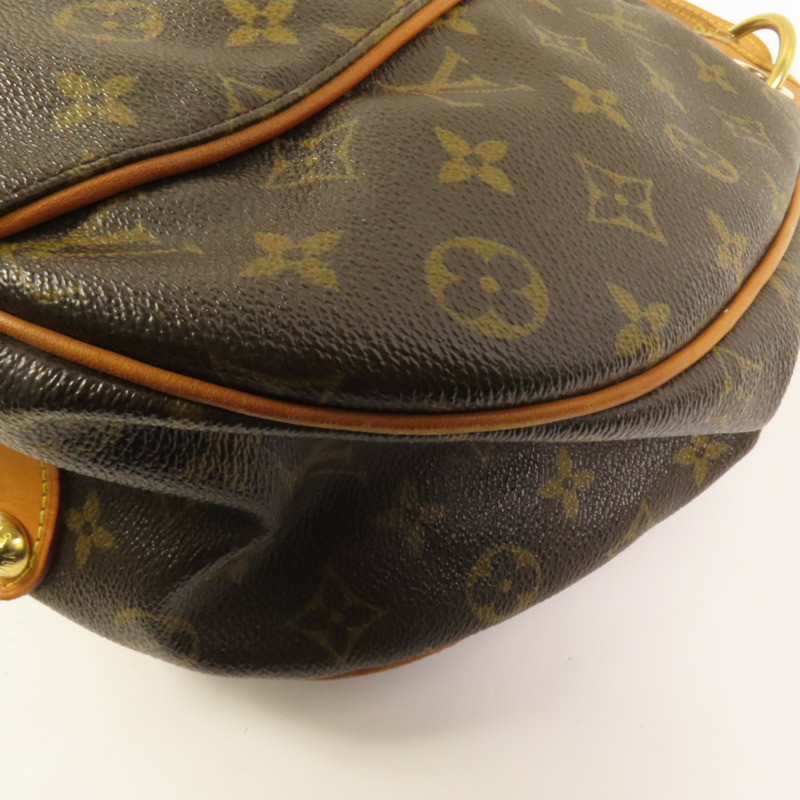 LOUIS VUITTON Monogram Galliera GM金扣手袋-10