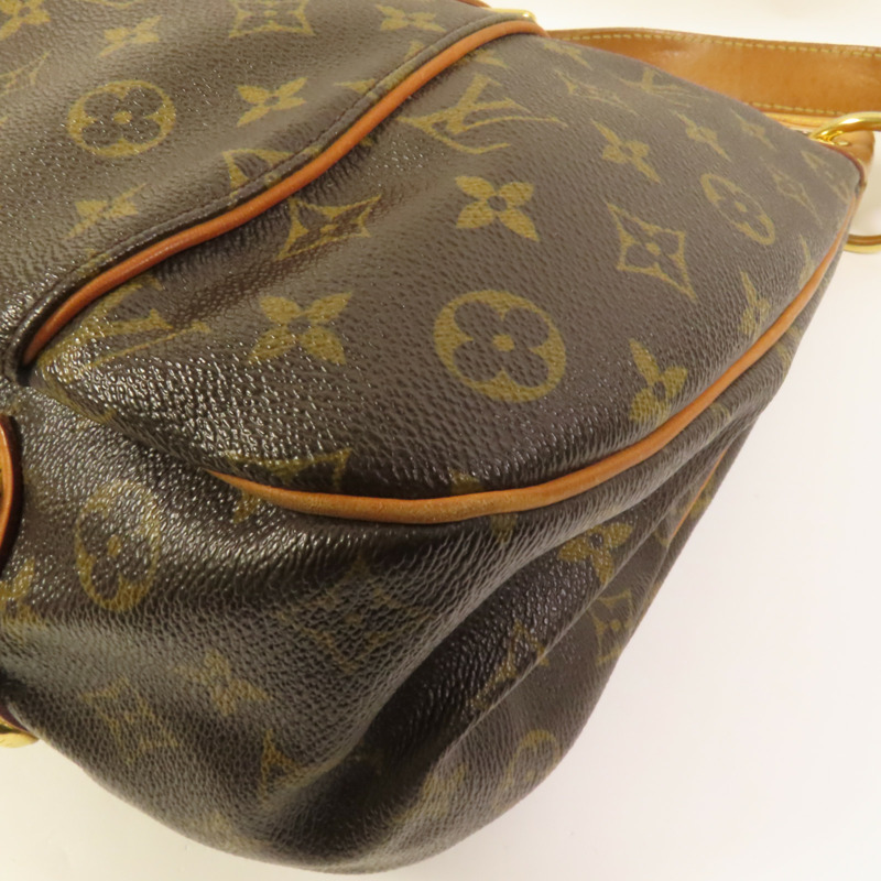 LOUIS VUITTON Monogram Galliera GM金扣手袋-11
