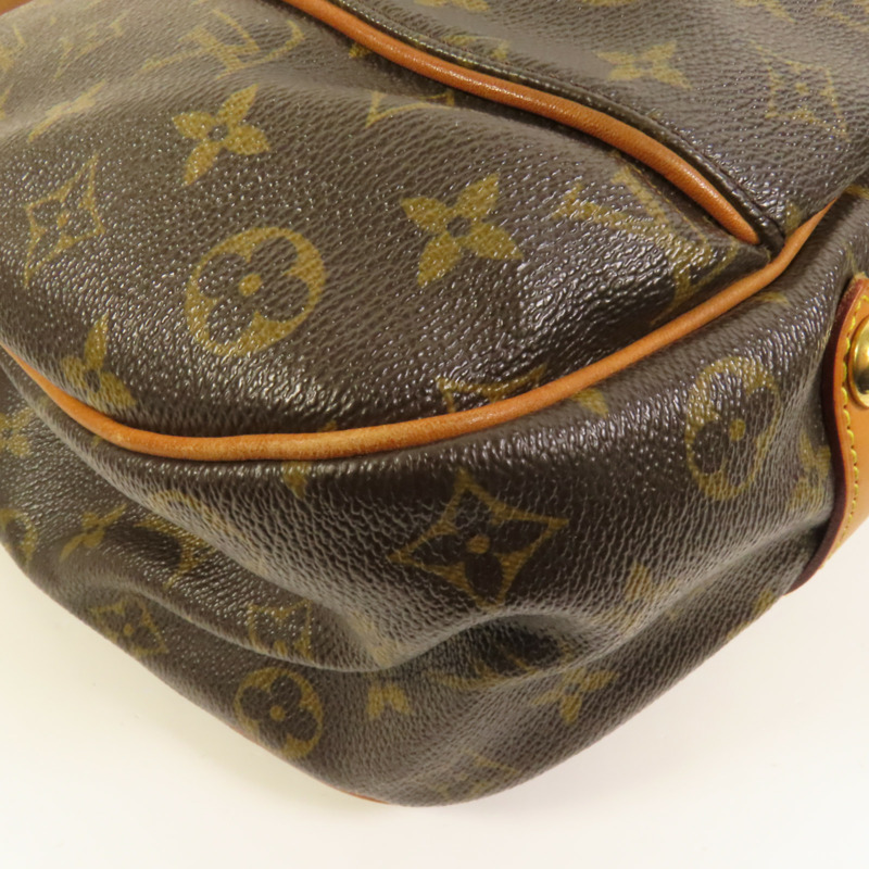 LOUIS VUITTON Monogram Galliera GM金扣手袋-12