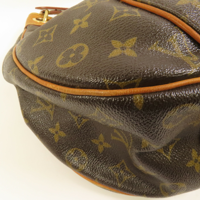 LOUIS VUITTON Monogram Galliera GM金扣手袋-13