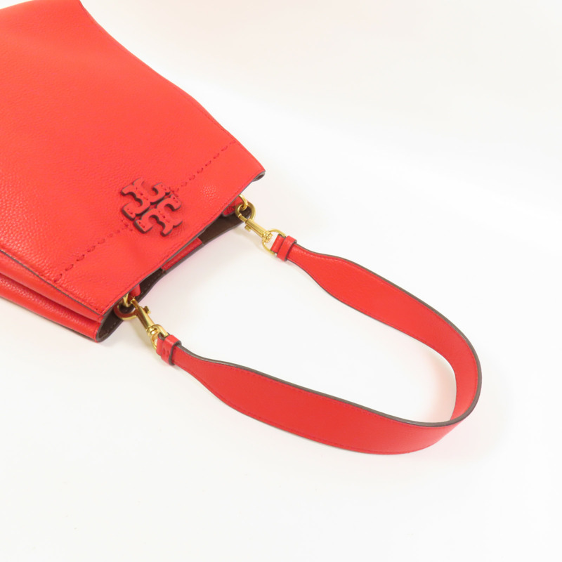 Tory Burch 牛皮皮革Shoulder Bag金扣肩背袋-4