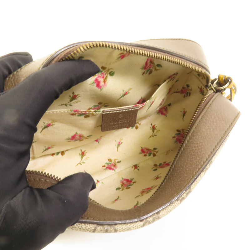 GUCCI 塗層帆布Neo Vintage GG Supreme Shoulder Bag金扣肩背袋-5