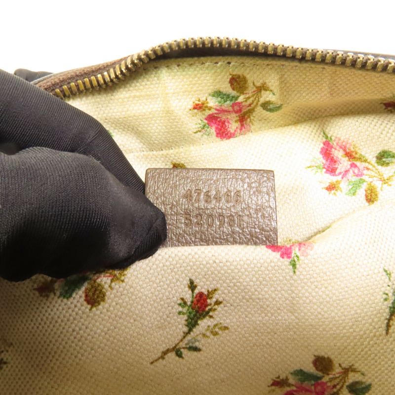 GUCCI 塗層帆布Neo Vintage GG Supreme Shoulder Bag金扣肩背袋-9