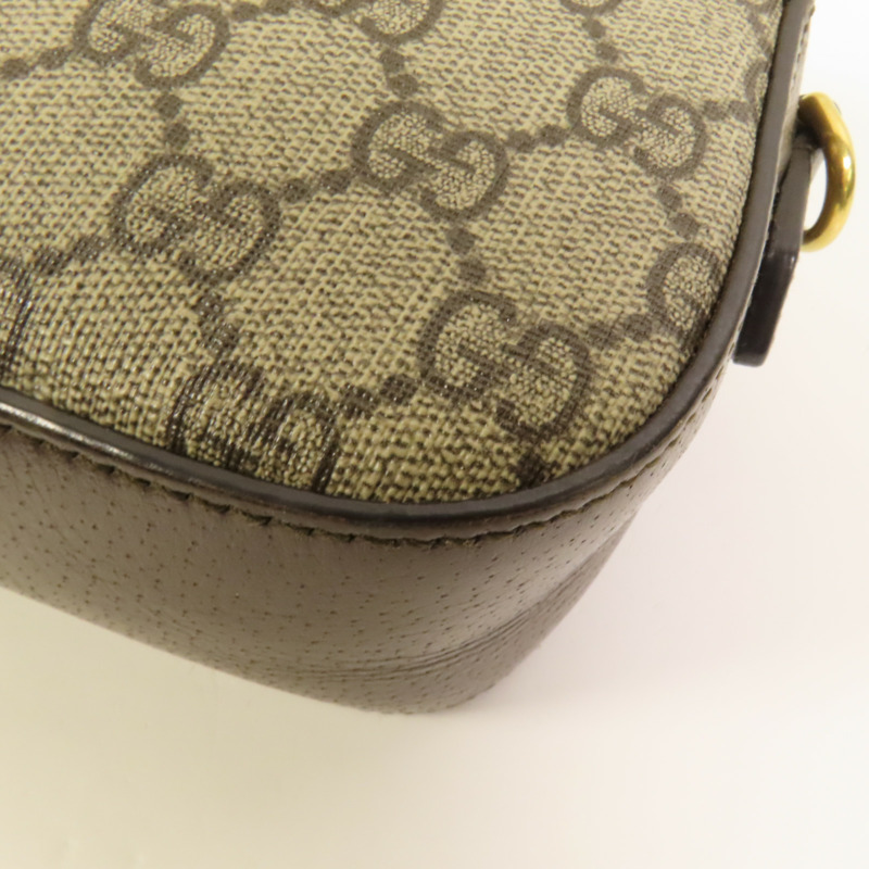 GUCCI 塗層帆布Neo Vintage GG Supreme Shoulder Bag金扣肩背袋-14